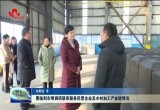 曹临到东明调研联系服务民营企业及木材加工产业链情况