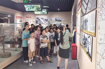  牡丹区西城街道辖区中小学生开展暑期红色教育研学活动 