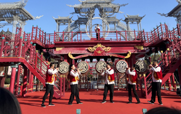 牡丹区鲁西南鼓吹乐“百鸟朝凤”走进央视舞台