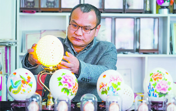 绽放在蛋壳上的菏泽非遗之美