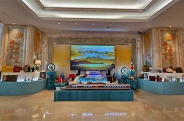  菏泽牡丹产品惊艳“亮相”全国两会代表委员住地 