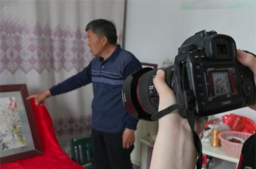  青春镜头聚焦非遗传承：三位研究生到成武县大田集镇拍刻瓷 