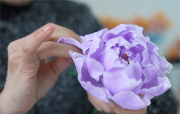 盛世牡丹遇上国家级非物质文化遗产“曹县江米人”