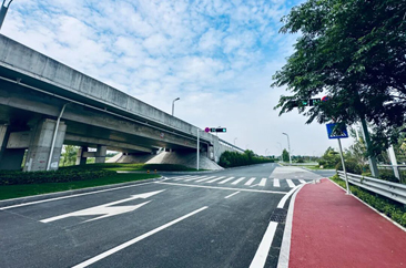  菏泽市区牡丹路实现南北全线畅通！ 